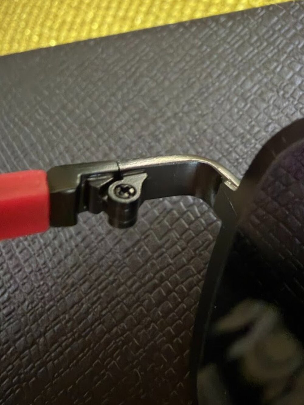 Prada Black Red Sunglasses Shield Aviator Luxury - Picture 6 of 8